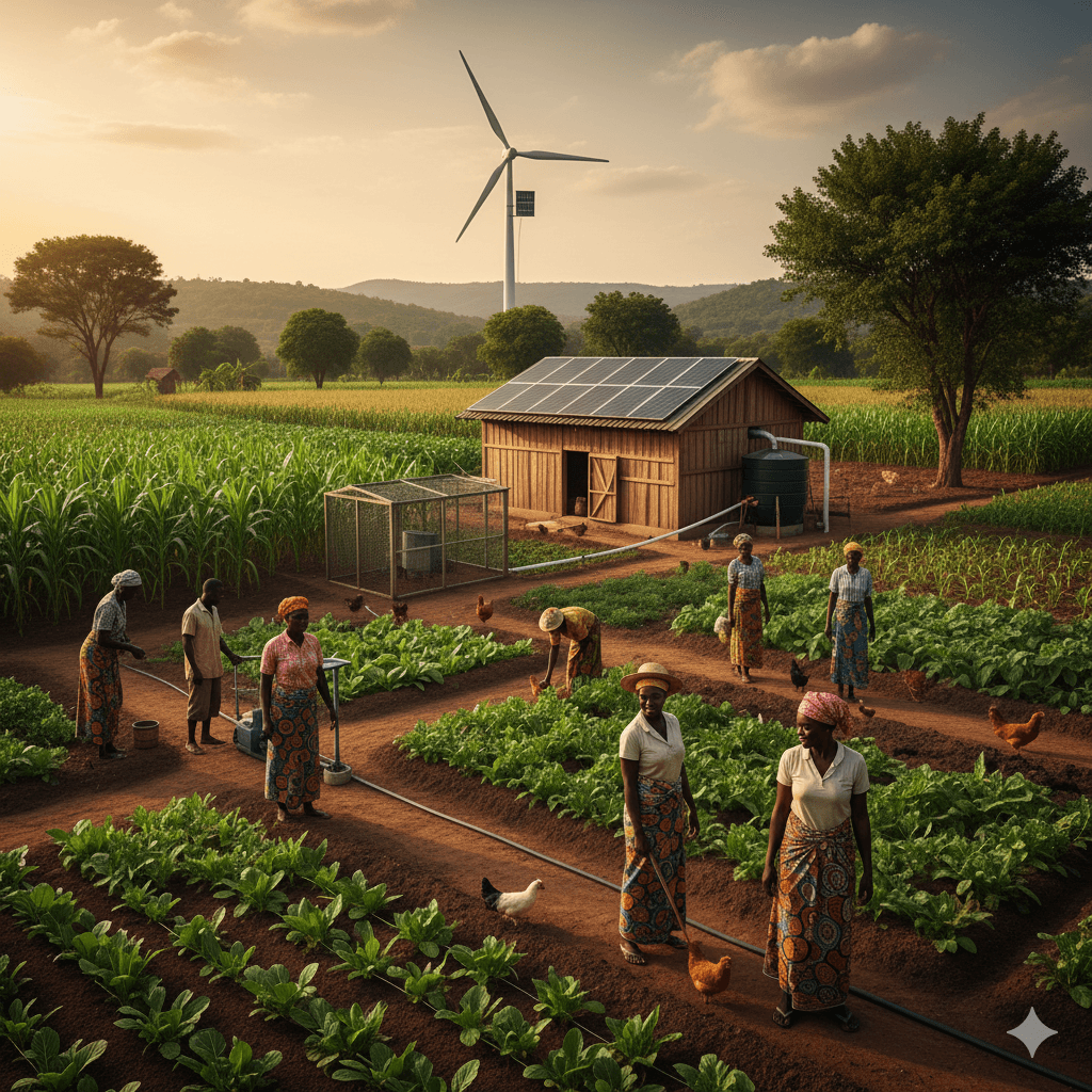 Sustainable farming practices at PoshPOULE
